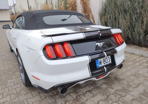 Ford Mustang cena 85500 przebieg: 134422, rok produkcji 2016 z Warszawa małe 277